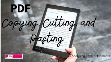 Copying, Cutting, and Pasting Text in PDFs