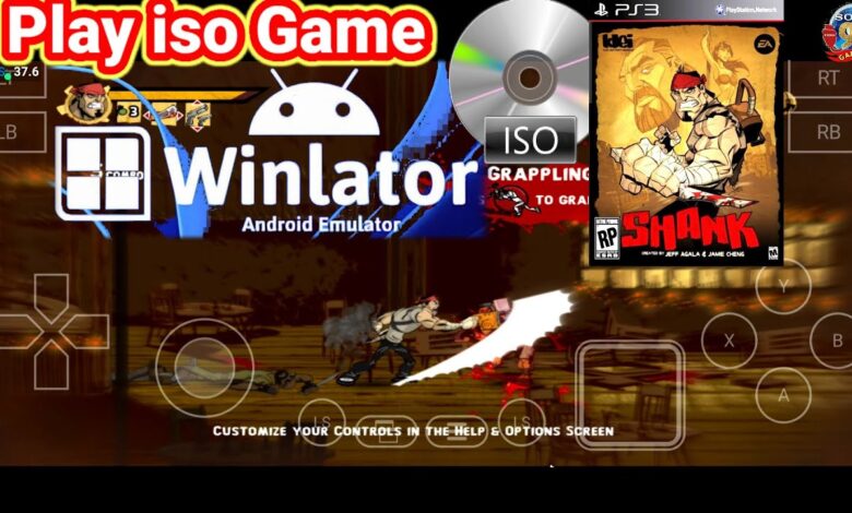 how to install iso in winlator
